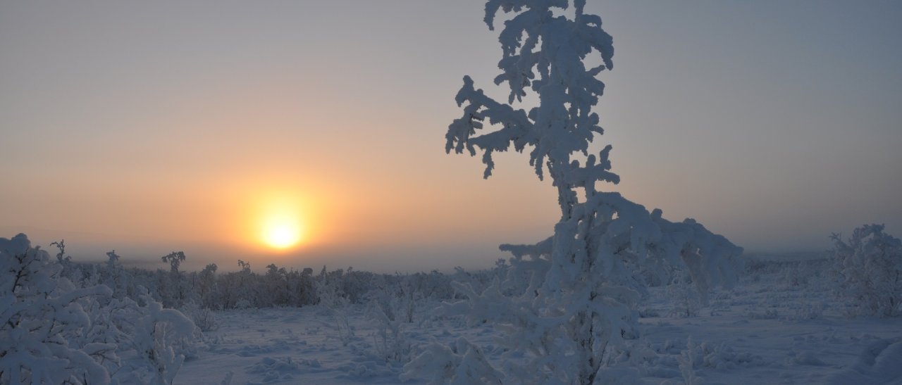 Sonnenuntergänge in Lappland: jeder einzelne einmalig