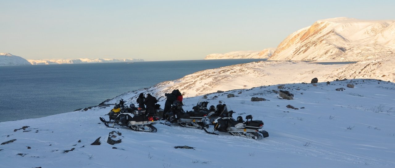 Au bord du fjord de Skibotn