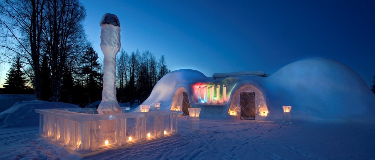 Ristorante-Igloo a Rovaniemi